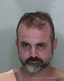 Mugshot of James Stanley Priest booked in Marion County, Florida on August 22, 2026