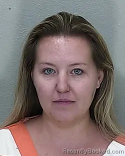 Mugshot of Shannon Angelica Sanchez booked in Marion County, Florida on August 23, 2026