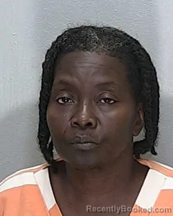 Mugshot of Wildra Bernita Brown booked in Marion County, Florida on August 23, 2026