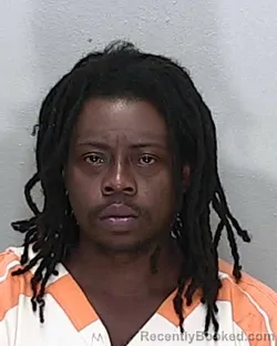 Mugshot of Xxavier Jaque Chandler booked in Marion County, Florida on August 23, 2026