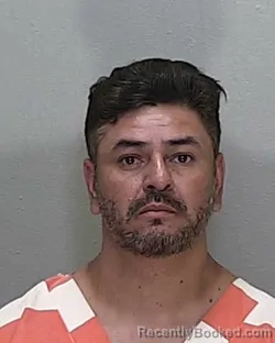 Mugshot of Benito Lopez Navarro booked in Marion County, Florida on August 23, 2026