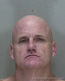 Mugshot of Robert Joseph Gibson booked in Marion County, Florida on August 23, 2026