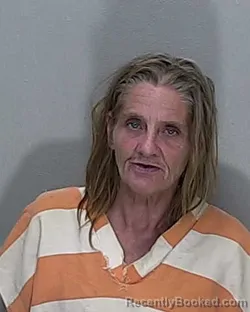 Mugshot of Katherine Elaine Thornton booked in Marion County, Florida on August 23, 2026