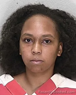 Mugshot of A'daijah Leyara Amari Cohen booked in Marion County, Florida on August 23, 2026