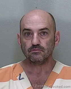 Mugshot of Leslie Joseph Wood Iii booked in Marion County, Florida on August 23, 2026