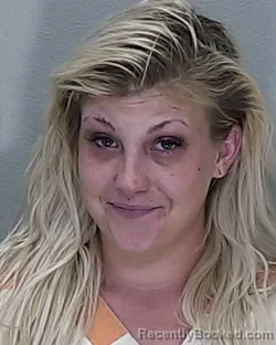 Mugshot of Kerrie Burkholder booked in Marion County, Florida on August 24, 2026