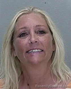 Mugshot of Nancy Jean Burdick booked in Marion County, Florida on August 24, 2026