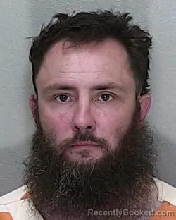 Mugshot of William Anthony Myers booked in Marion County, Florida on August 24, 2026