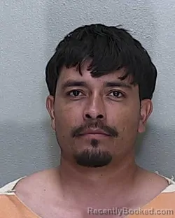 Mugshot of Miguel Angel Ramirez-Lopez booked in Marion County, Florida on August 24, 2026