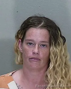 Mugshot of Brittany Danielle Stukes booked in Marion County, Florida on September 1, 2026
