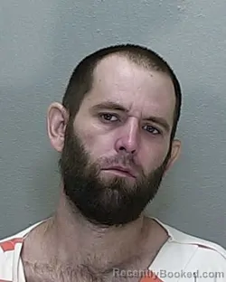 Mugshot of Brandon Michael Ashby booked in Marion County, Florida on September 1, 2026