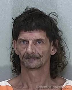 Mugshot of Terry Wayne Moody booked in Marion County, Florida on September 1, 2026