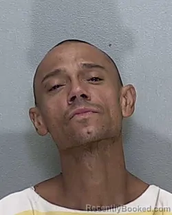 Mugshot of Fernando Castillo Lugo booked in Marion County, Florida on September 9, 2026