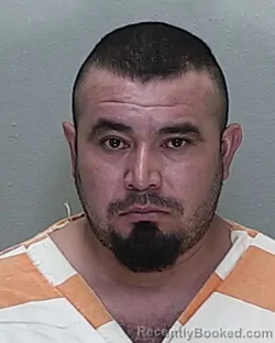 Mugshot of Alejandro Vazquez-Zapata booked in Marion County, Florida on September 9, 2026