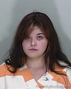 Mugshot of Cheyenne Rose Lewis booked in Marion County, Florida on September 13, 2026