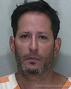 Mugshot of Luis Omar Rosa booked in Marion County, Florida on September 13, 2026
