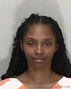 Mugshot of Maisha Michelle Watson booked in Marion County, Florida on September 13, 2026