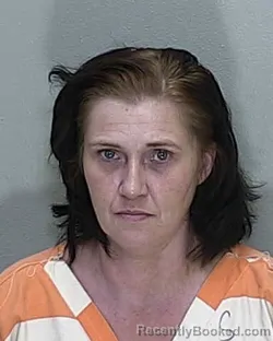 Mugshot of Rhonda Michelle Tippett booked in Marion County, Florida on September 14, 2026