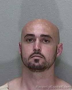 Mugshot of Michael Alexander Hunter booked in Marion County, Florida on September 14, 2026