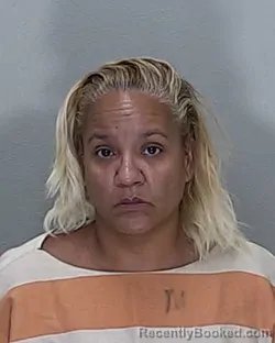 Mugshot of Yahaira Ivette Colon booked in Marion County, Florida on September 14, 2026