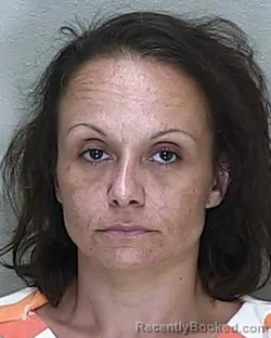 Mugshot of Sheena Marie Muse booked in Marion County, Florida on September 15, 2026