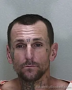 Mugshot of Brandon Lee Ratliff booked in Marion County, Florida on September 15, 2026