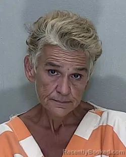 Mugshot of Sandra Jean Yeager booked in Marion County, Florida on September 15, 2026