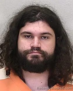 Mugshot of Dillon Gene Curry booked in Marion County, Florida on September 16, 2026