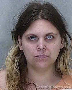 Mugshot of Dakota Chantel Burchfield booked in Marion County, Florida on September 16, 2026