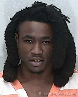 Mugshot of Quadarius Dajohn Lam Johnson booked in Marion County, Florida on September 18, 2026