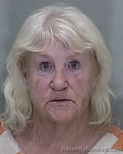 Mugshot of Brenda Joyce Bova booked in Marion County, Florida on September 18, 2026
