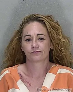 Mugshot of Stephanie Lynn Barbee booked in Marion County, Florida on September 19, 2026