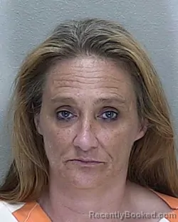 Mugshot of Kristina Marie Weeks booked in Marion County, Florida on September 19, 2026