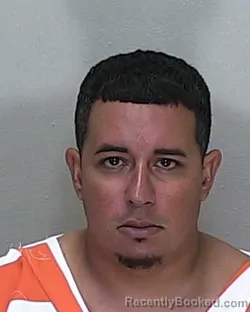 Mugshot of Erick Torres Sanchez booked in Marion County, Florida on September 19, 2026