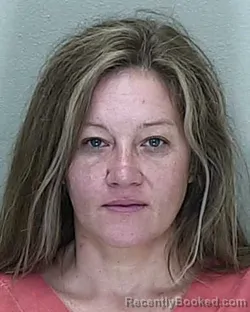 Mugshot of Amanda Jane Wymer booked in Marion County, Florida on September 19, 2026