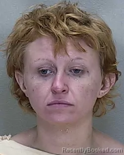 Mugshot of Autumn Ember Mathes booked in Marion County, Florida on September 20, 2026