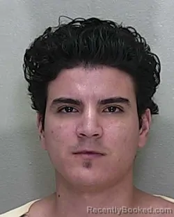 Mugshot of Milan Mesa booked in Marion County, Florida on September 21, 2026