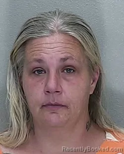 Mugshot of Heather Michelle Beach booked in Marion County, Florida on September 21, 2026