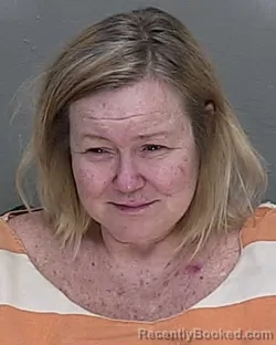 Mugshot of Kimberly D Heinemann booked in Marion County, Florida on September 21, 2026