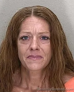 Mugshot of Kristin Snowden Gibson booked in Marion County, Florida on September 21, 2026