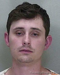 Mugshot of Zachary Jordan Owens booked in Marion County, Florida on September 22, 2026