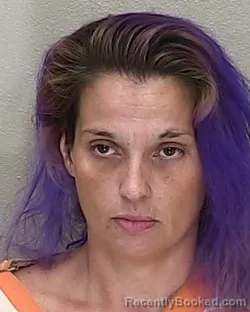 Mugshot of Karen Leighann Dykes booked in Marion County, Florida on September 22, 2026