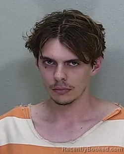 Mugshot of Justin Richard Chapleau booked in Marion County, Florida on September 22, 2026