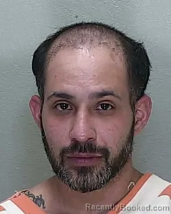 Mugshot of Raul Junior Pennington booked in Marion County, Florida on September 23, 2026
