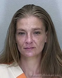 Mugshot of Ellisha Dawn Ross booked in Marion County, Florida on September 23, 2026