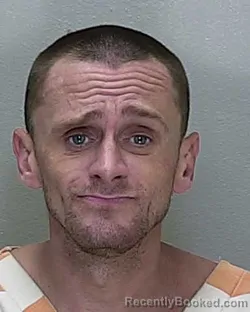 Mugshot of Ryan Keith Garbula booked in Marion County, Florida on September 23, 2026