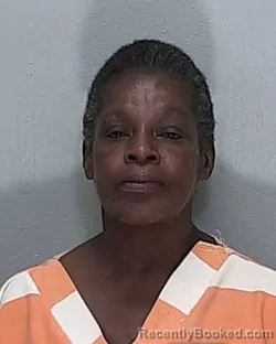 Mugshot of Venus Simone Lewis booked in Marion County, Florida on September 23, 2026