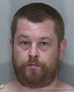 Mugshot of Daniel Nathan Raatz booked in Marion County, Florida on September 23, 2026