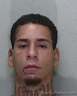 Mugshot of Luis David Pacheco-Posada booked in Marion County, Florida on September 23, 2026