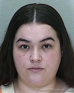Mugshot of Sapphire Cecilia Mafuz booked in Marion County, Florida on September 24, 2026